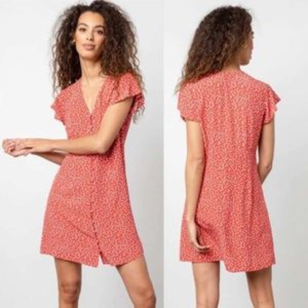 Rails floral dress helena